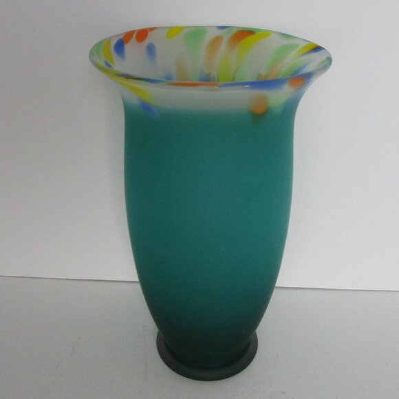 large glass vase